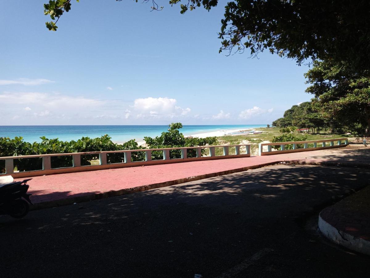 Beachfront Apartment, Quiet 4 Beds, 1 Bath, Ac, Wi-Fi, Hot Water, In Paraiso Near Los Patos Екстер'єр фото