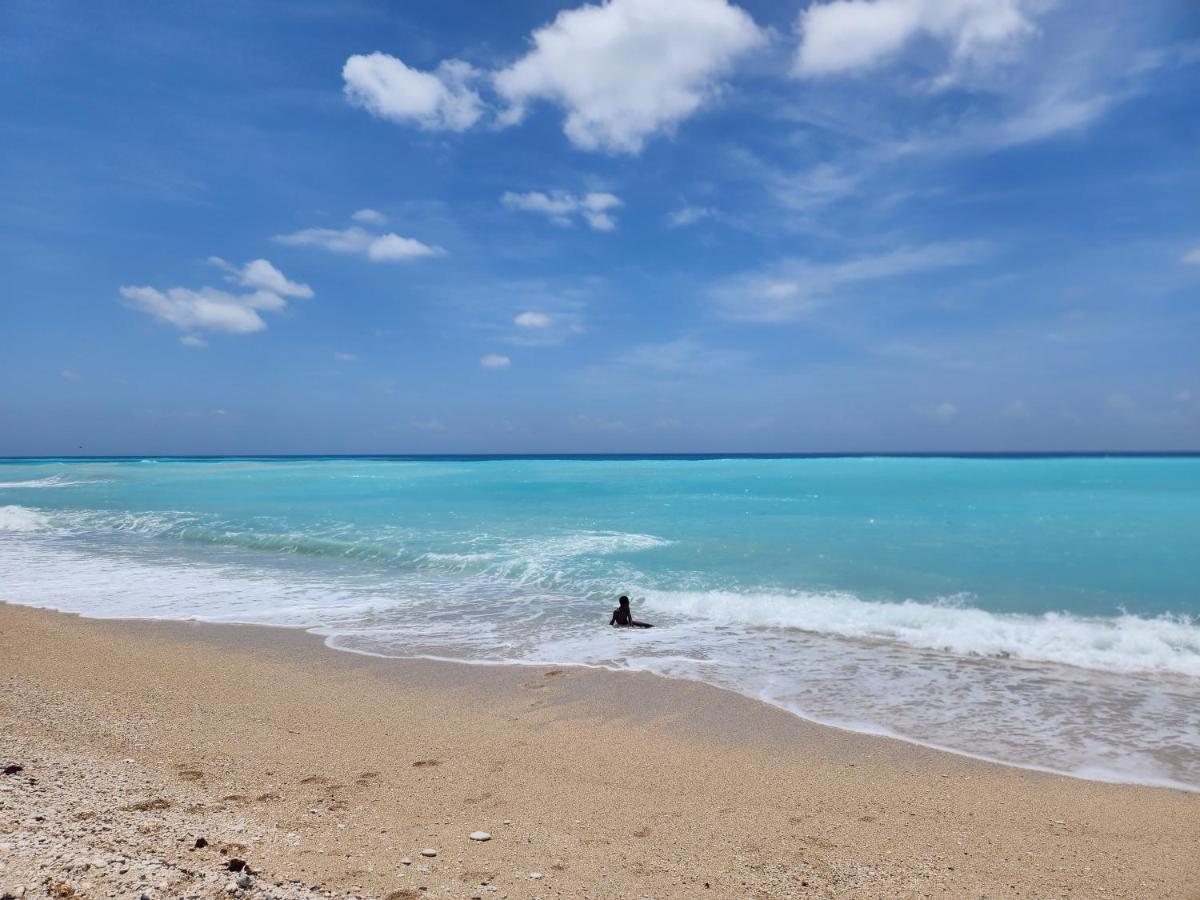 Beachfront Apartment, Quiet 4 Beds, 1 Bath, Ac, Wi-Fi, Hot Water, In Paraiso Near Los Patos Екстер'єр фото